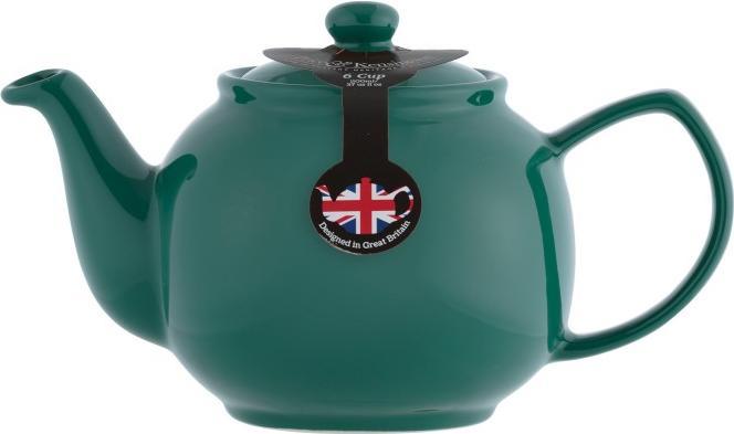 Image du produit Price & Kensington 0056.780 Emerald 6 Cup Teapot, Stoneware (1.10 l)