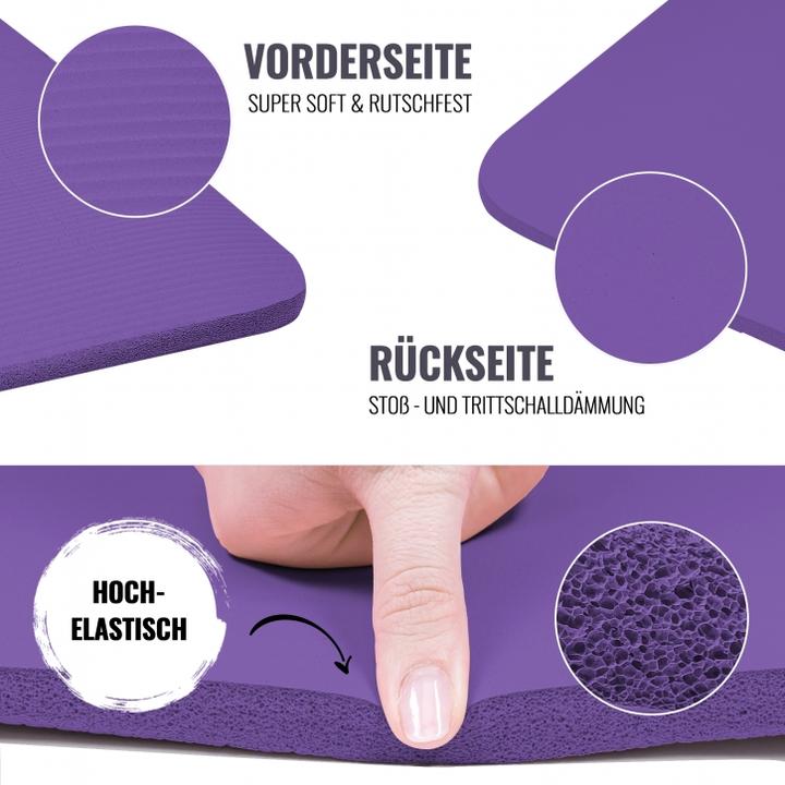 Produktbild Gorilla Sports Yogamatte (15 mm)