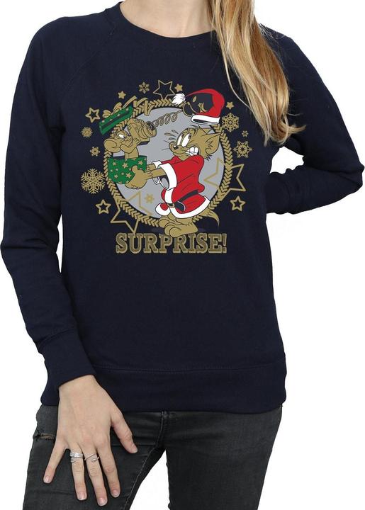 Immagine prodotto Tom & Jerry Christmas Surprise Felpa Donna (S)
