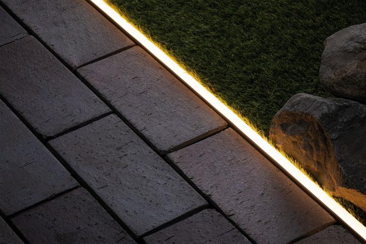 Produktbild Paulmann Outdoor Plug & Shine Stripe Smooth (Warmweiss, 500 cm, Outdoor)