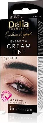 Actual product image Delia Cosmetics Delia - Henna for eyebrows cream 1.0ack 15ml (Body cream, 15 ml)