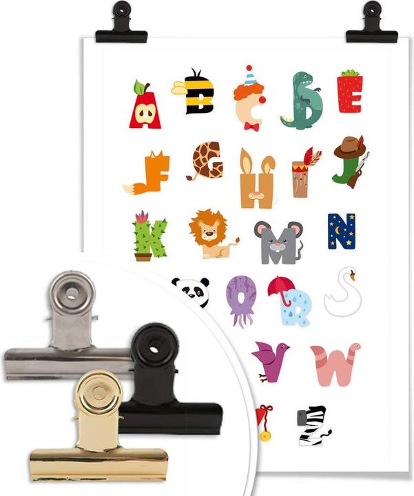 Image du produit Trenddeko Alphabet des enfants (60 x 80 cm)