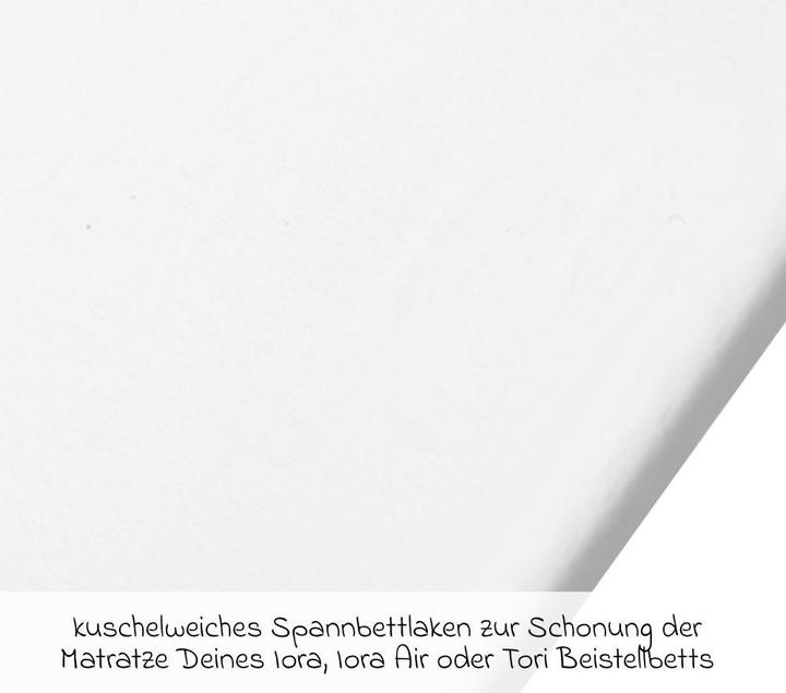 Actual product image Maxi-Cosi Fix Sheet Bed Sheet Iora Set of 2 Grey + White (80 x 58.5 cm)