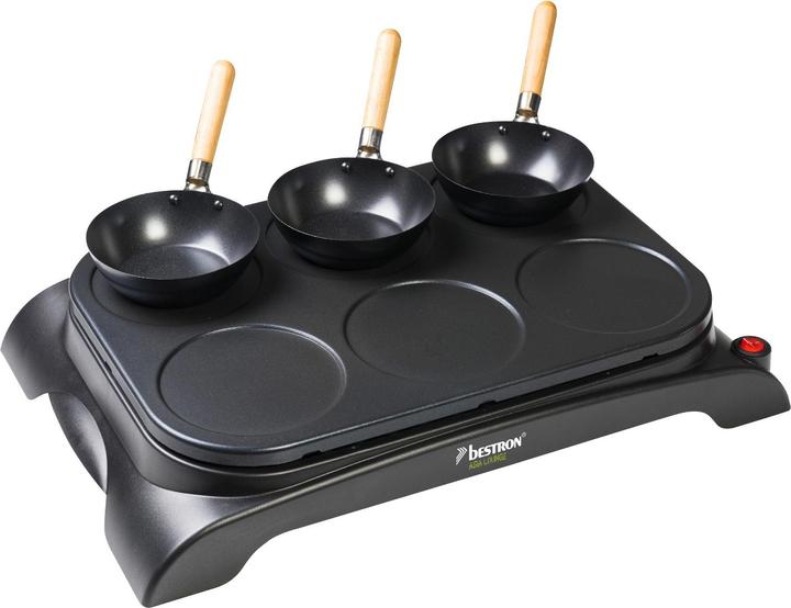 Immagine prodotto Bestron Set Wok e Crepiera per feste