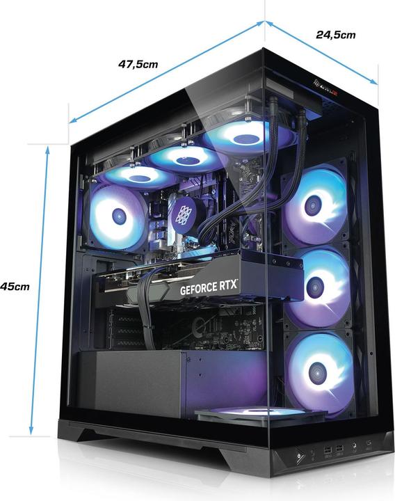Produktbild Kiebel Invader 14 (i9-14900KF, 64 GB, 4000 GB, GeForce RTX 4090)