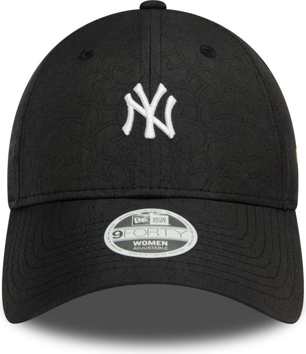 Produktbild New Era 9Forty Damen Cap - JACQUARD New York Yankees schwarz