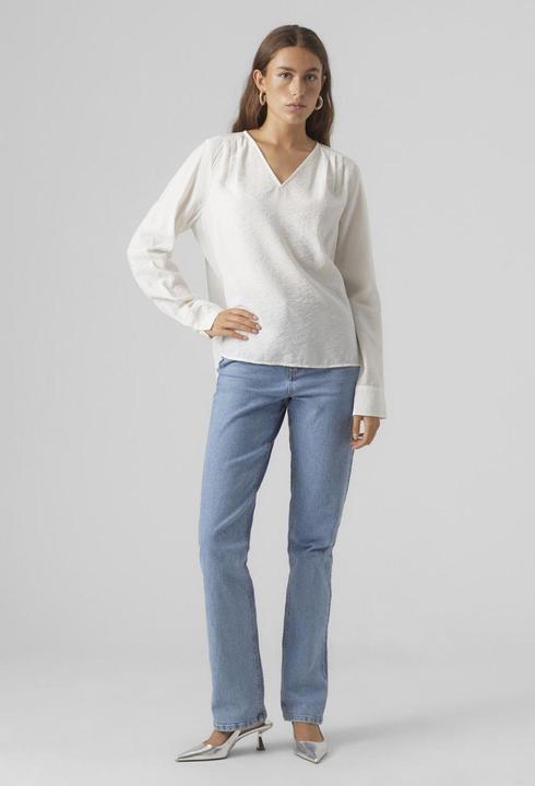 Image du produit Vero Moda Vmlena Ls Pleat Top Wvn Noos Top (L)