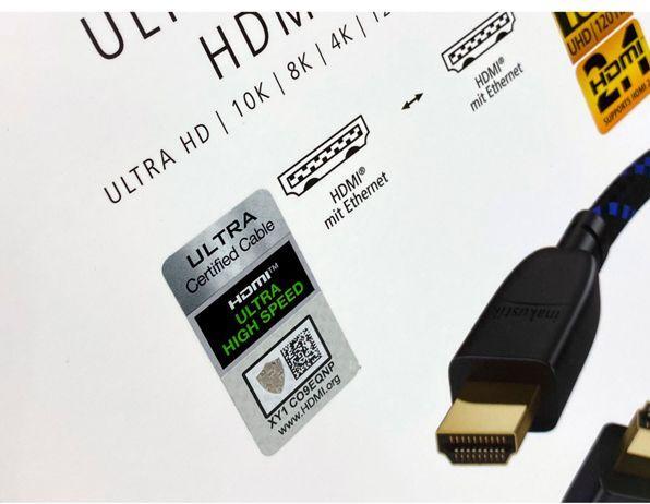 Produktbild Inakustik Premium Ultra High Speed HDMI 5.0m schwarz (5 m, HDMI)
