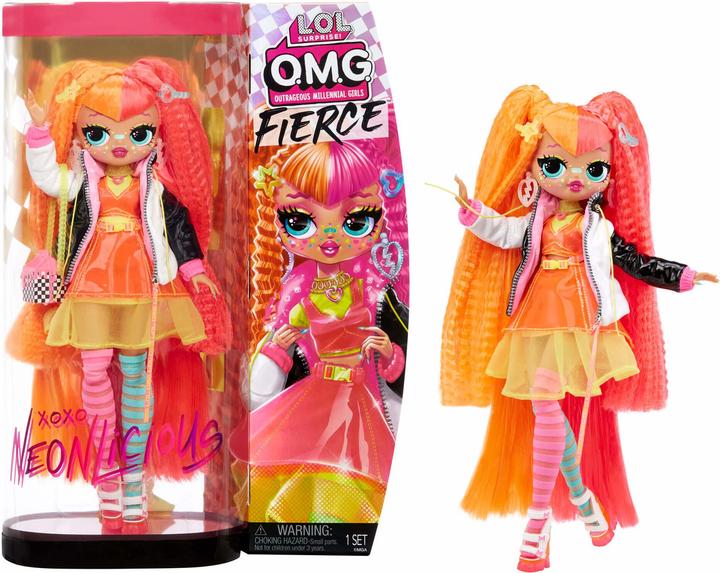 Actual product image L.O.L. Surprise! Surprise 707 OMG Dolls Neonlicious