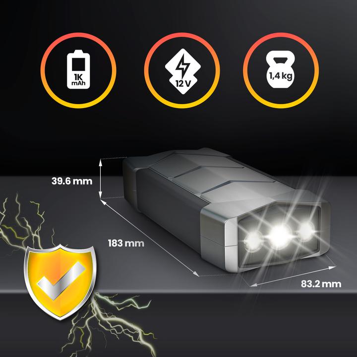 Produktbild Extralink Jump Max7 (400 A, 10000 mAh)