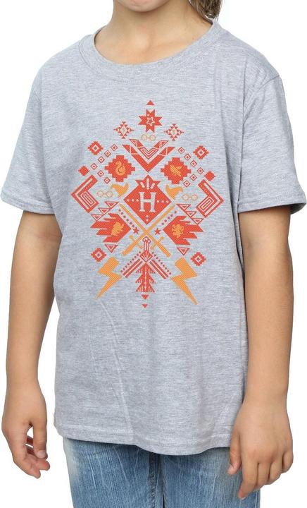 Image du produit - T-shirt CHRISTMAS FAIR ISLE - Fille (140, 146)