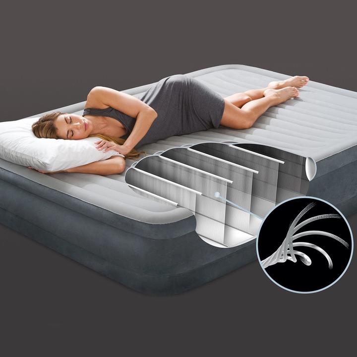Actual product image Intex Dura-Beam Deluxe Queen Comfort-Plush (150 x 200 cm)