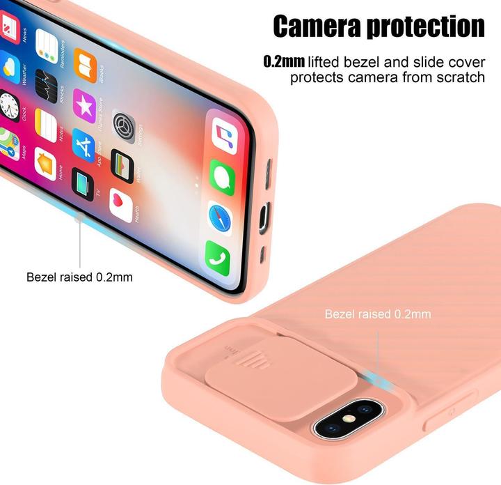 Immagine prodotto Cadorabo Cover in TPU con protezione della fotocamera (Apple iPhone XR)