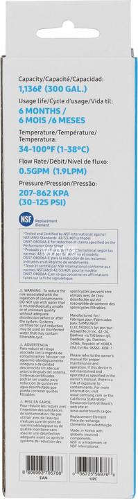 Immagine prodotto Samsung Filtro per acqua HAF-CIN/EXP