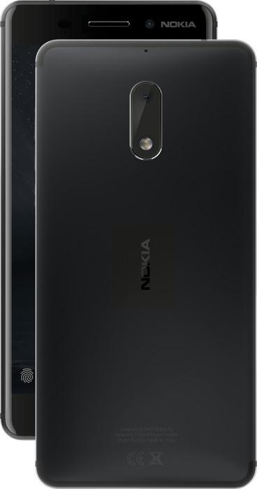 Image du produit Nokia 6 (32 Go, Noir mat, 5.50", Double SIM hybride, 16 Mpx, 4G)