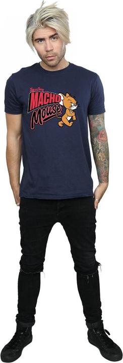 Image du produit Tom & Jerry - T-shirt MACHO MOUSE - Homme (XL)