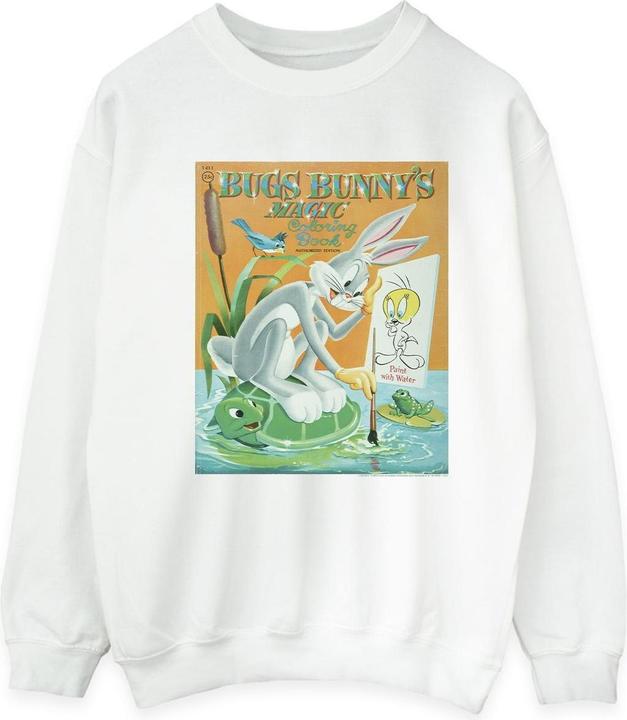 Looney Tunes Bugs Bunny Colouring Book Sweatshirt (XL)