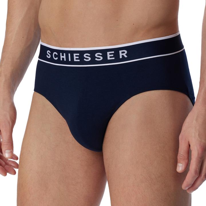 Actual product image Schiesser Pack of 6 95/5 Organic Cotton Rio Briefs / Underpants (XL, pack of 6)