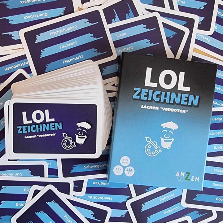 Productafbeelding Anzen Spiele ANZEN - LOL ZEICHNEN - Verboden te lachen (Duits)