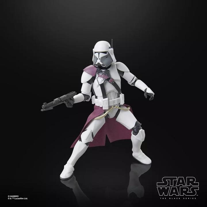 Image du produit Hasbro Star Wars Épisode III Black Series Clone Commander Bacara