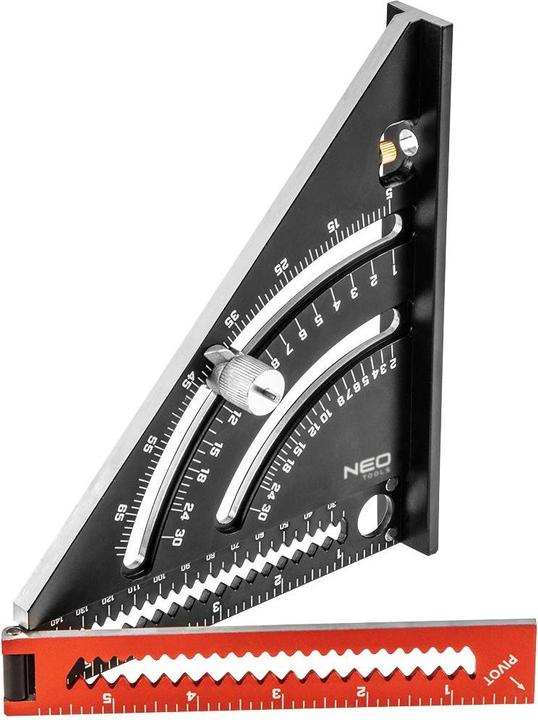 Actual product image Neo Square with a ruler (18.50 cm)