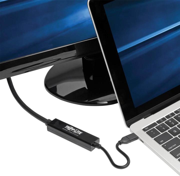 Actual product image Eaton USB-C to DisplayPort Active Adapter Cable M/M 4K 60 10ft. 3.1m (3.05 m, DisplayPort)