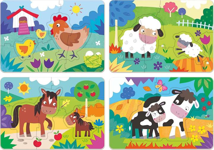 Productafbeelding Educa Mama en baby mijn eerste puzzels (8 onderdelen)