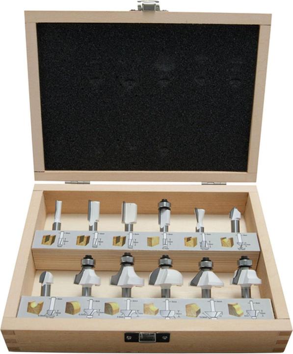 Makita Fräser-Set 12Stk