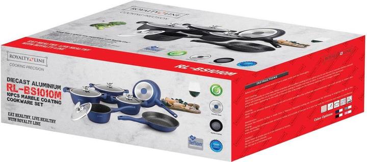 Image du produit Royalty Line Rl (Ensemble de casseroles et de poêles de cuisson, Fonte d'aluminium)