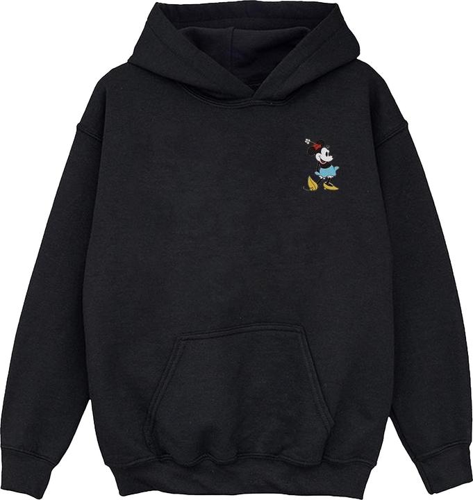 Immagine prodotto Disney Minnie Mouse Kick Chest Felpa con Cappuccio Ragazze (140, 146)