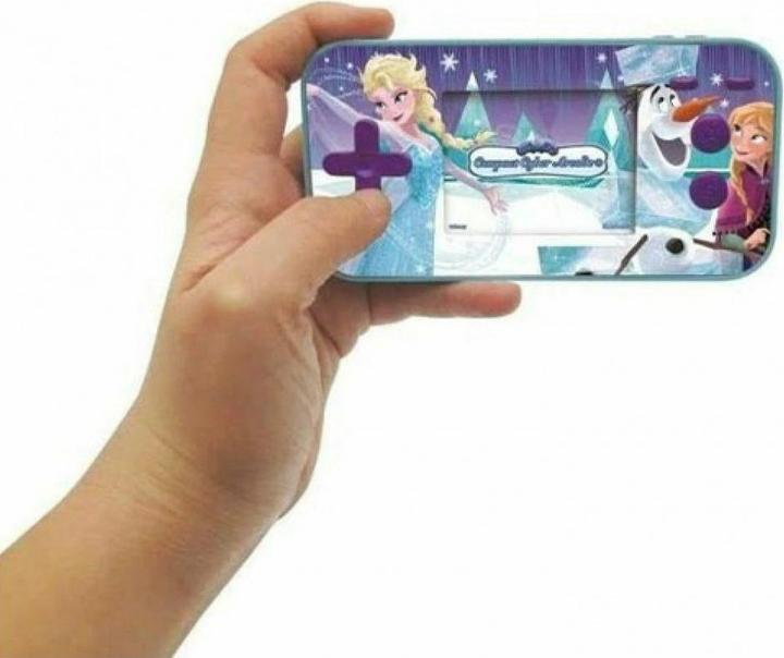 Immagine prodotto Lexibook JL2367FZ Disney Frozen La Regina dei Ghiacci ELSA Compact Cyber Arcade Console di gioco portatile, 1