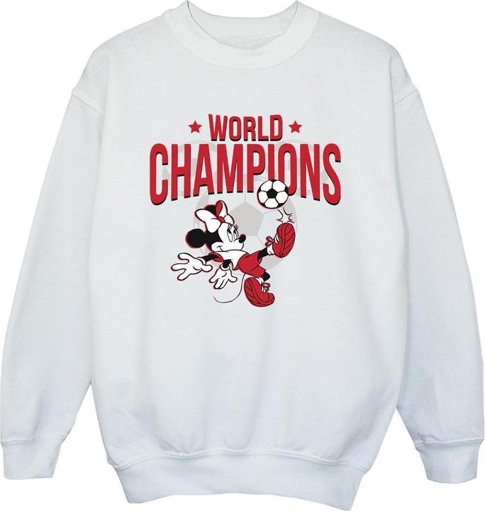 Disney Minnie Mouse World Champions Sweatshirt Mädchen
