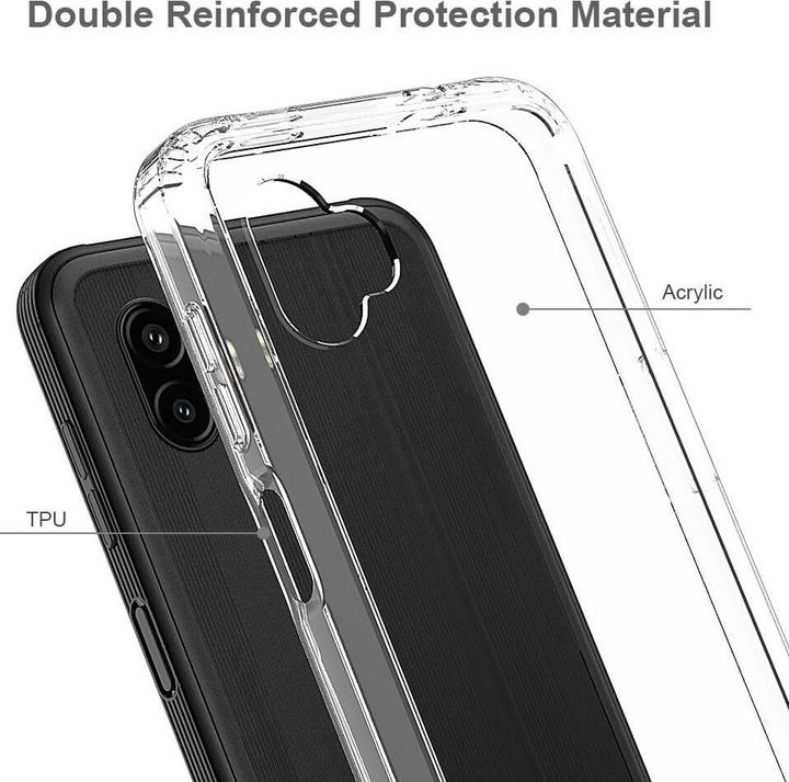 Actual product image JT Berlin BackCase Pankow Clear Samsung Galaxy Xcover 6 Pro, transparent (Samsung Galaxy XCover 6 Pro)
