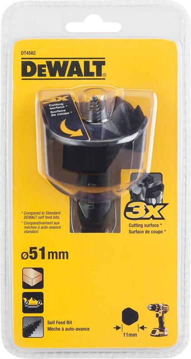 Produktbild DeWalt Forstnerbohrer RapidHolzbohrer Ø 51mm DT4582 (51 mm)