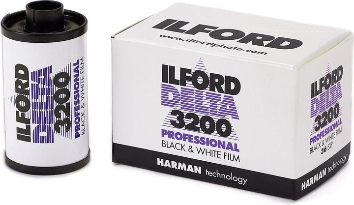 Actual product image Ilford 3200 Delta 135/36