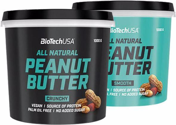 Actual product image Biotech USA peanut butter (1000 g)