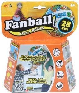 Produktbild EPEE Fanball - Ball Mögliche, Ballonball zum Ausmalen, orange