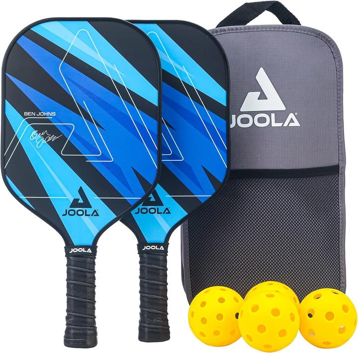 Joola Pickleball BEN JOHNS Blue Lightning Set