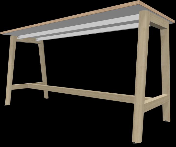 Immagine prodotto Narbutas Nova Wood tavolo alto (180 x 70 x 90 cm)