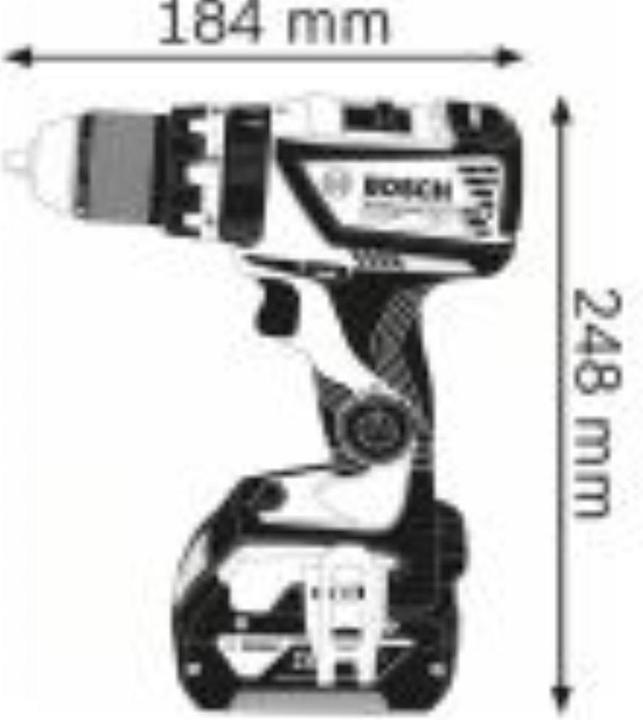 Image du produit Bosch Professional GSB 18V-60 C (Fonctionnement sur batterie)