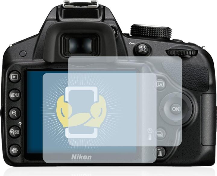 Actual product image BROTECT Screen Protector Clear (Screen protector, D3200)