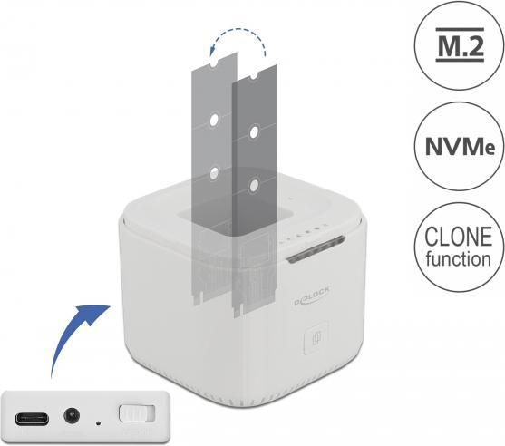Produktbild Delock Docking- und Klonstation