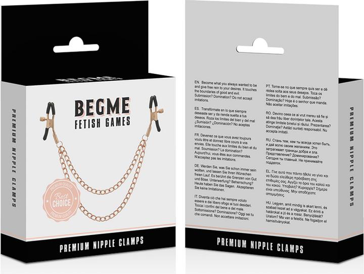 Productafbeelding Begme Zwarte Editie Premium Tepelklemmen