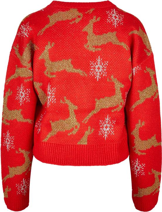 Produktbild Urban Classics Ladies Short Oversized Christmas Cardigan (3XL)