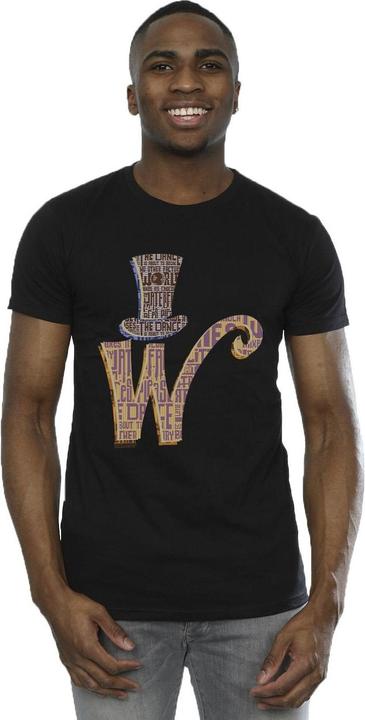 Produktbild Willy Wonka & the Chocolate Factory W Logo Hat TShirt (XXL)