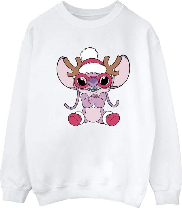 Produktbild Disney Lilo & Stitch Angel Reindeer Sweatshirt (S)