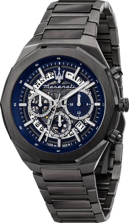 Actual product image Maserati Skeleton Stile (Chronograph, 45 mm)