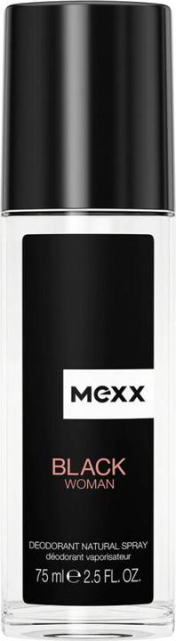 Image du produit Mexx Black Woman déodorant naturel en spray 75ml (Spray, 75 ml)