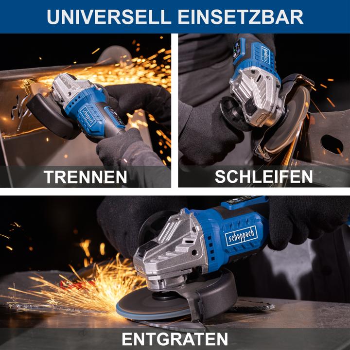 Image du produit Scheppach Akku-Winkelschleifer BC-AG125-X (125 mm)
