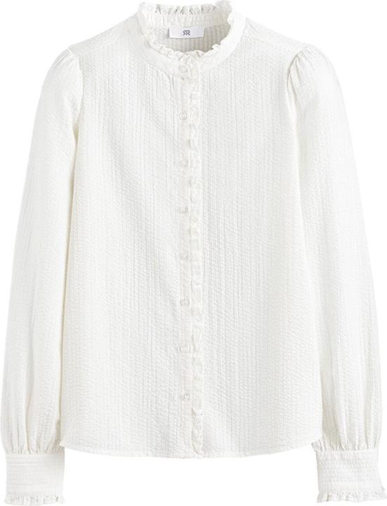 Immagine prodotto La Redoute Collections Camicetta a maniche lunghe con collo a balze (42)